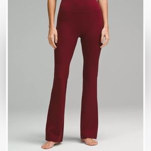 NWT Lululemon groove super high rise flare